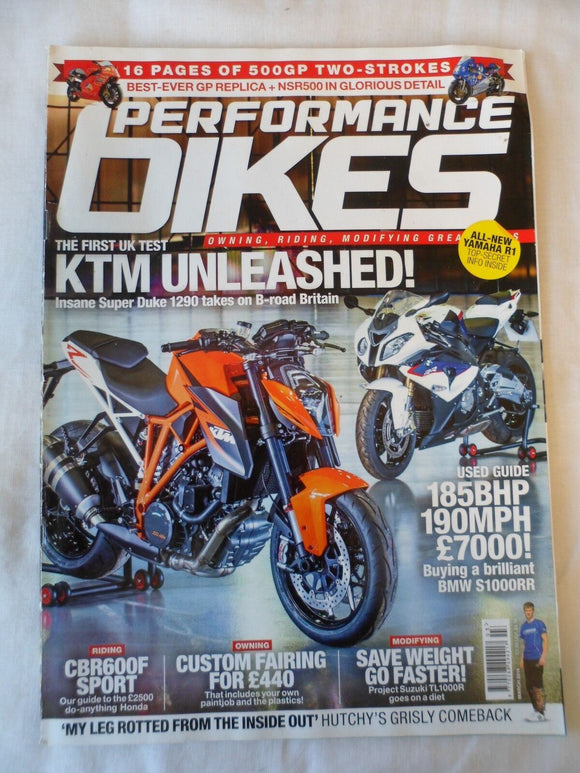 Performance Bikes - March 2014 - KTM Super Duke - BMW S1000RR