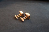 Cufflinks - Vintage gold coloured with stone/resin detail? - 635