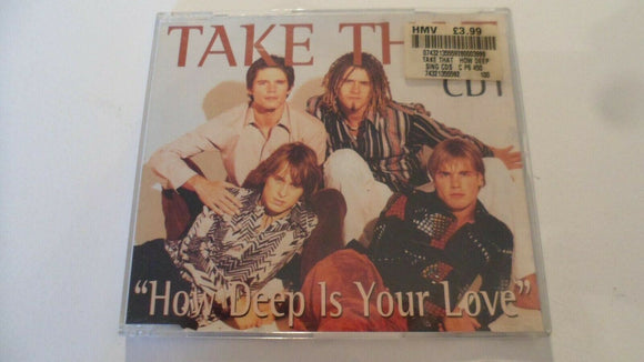 CD Single (B14) - Take That - How deep is your love - 74321 35592