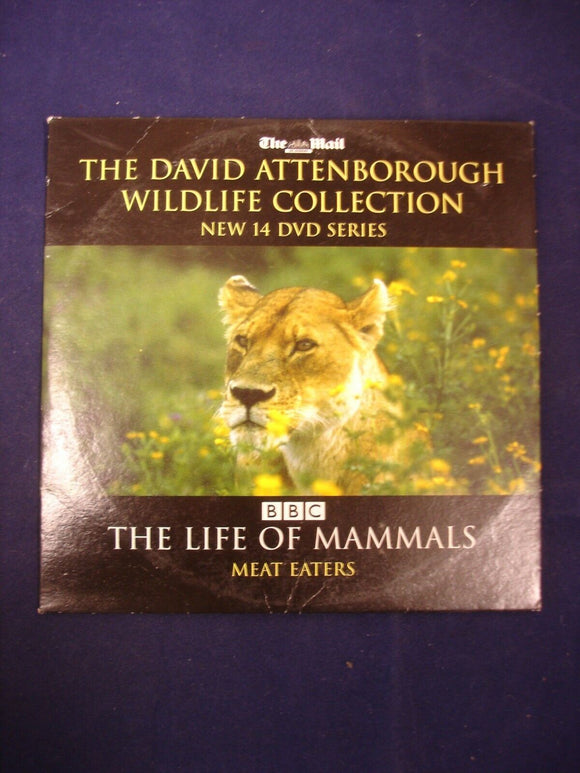 David Attenborough - Life of Mammals - Meat Eaters - Promo DVD