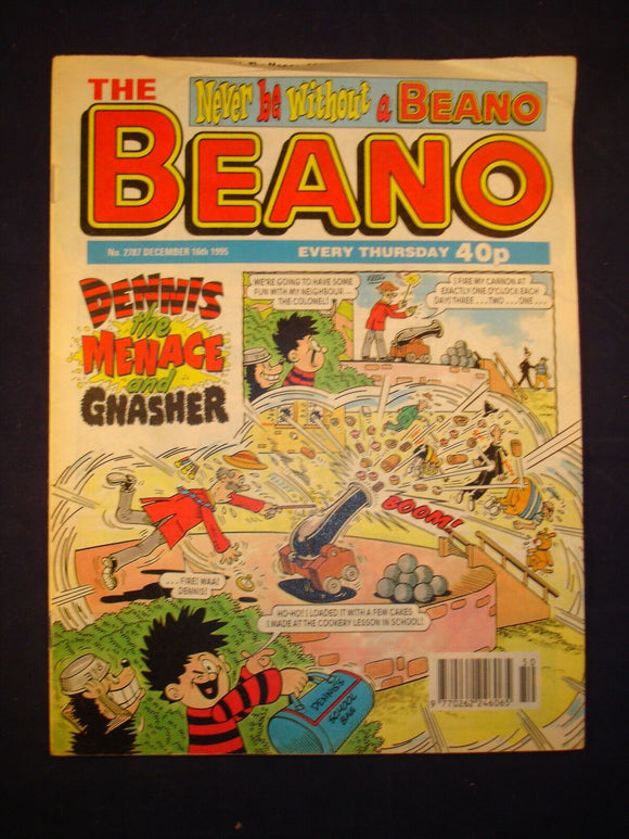 P - Beano Comic # 2787 - 16th December 1995  -