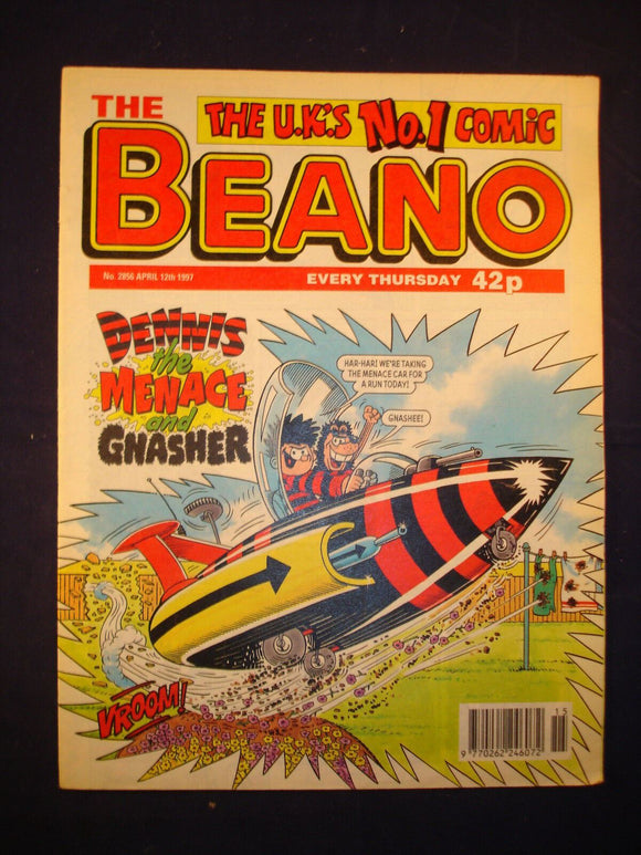 P - Beano Comic # 2856 - 12th April 1997  -