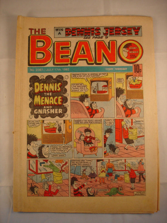 Beano Comic - 2087 - July 17th 1982