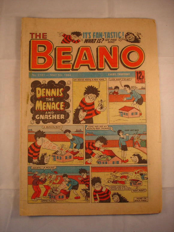 Beano Comic - 2181 - May 5th 1984