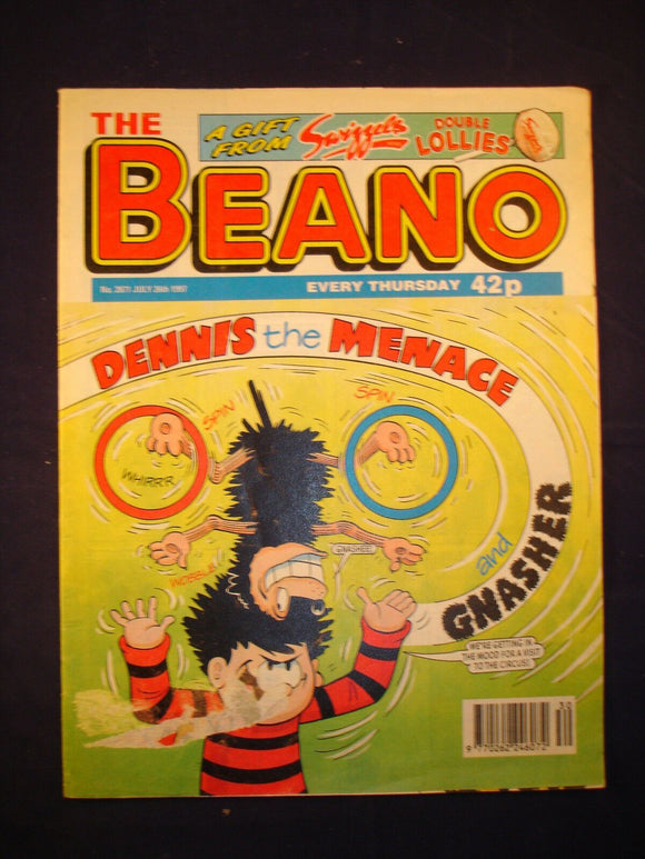 P - Beano Comic # 2871 - 26th July 1997  -