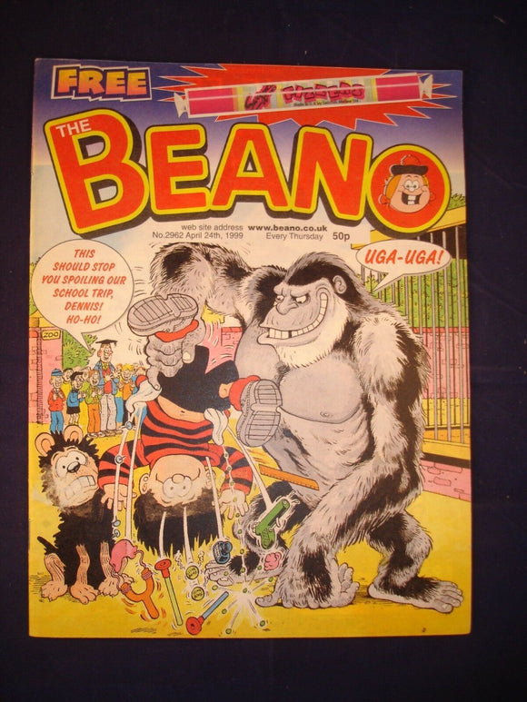 P - Beano Comic # 2962 - 24th April 1999  -