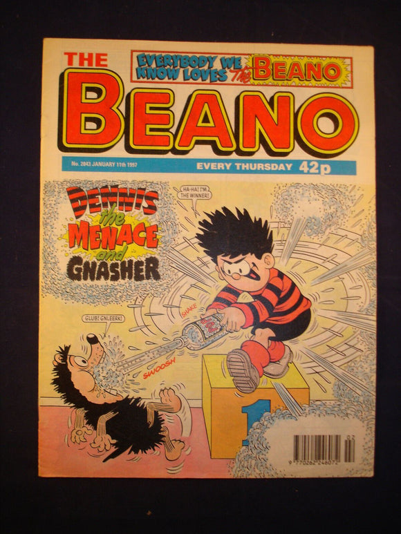 P - Beano Comic # 2843 - 11th January 1997  -