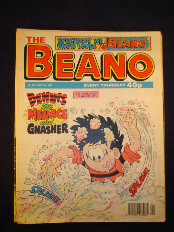 P - Beano Comic # 2813 - 15th June 1996  -