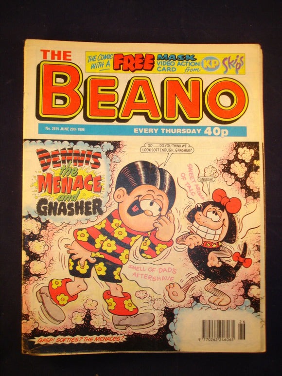 P - Beano Comic # 2815 - 29th June 1996  -