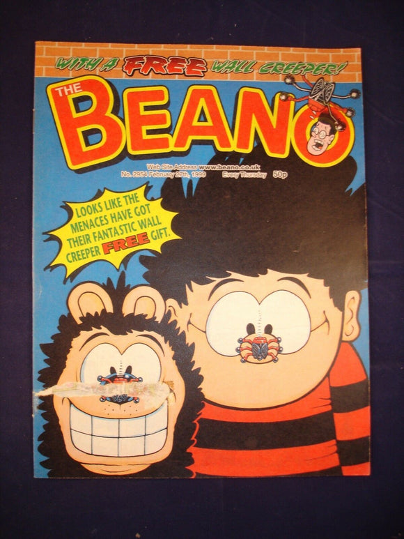 P - Beano Comic # 2954 - 27th February 1999  -