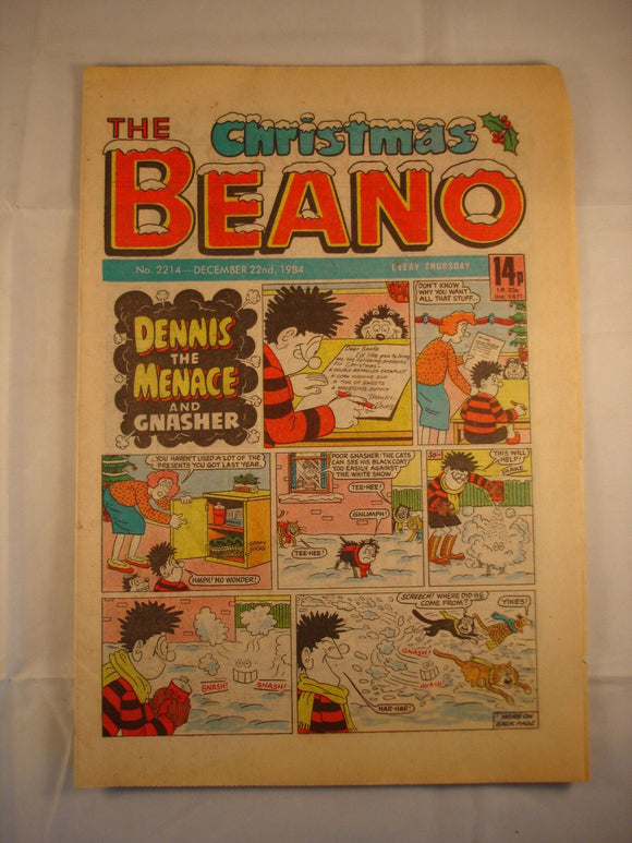 Beano Comic - 2214 - Dec 22 1984