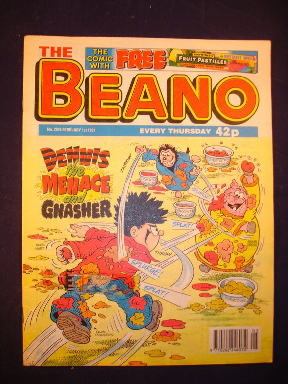 P - Beano Comic # 2846 - 1st February 1997  -