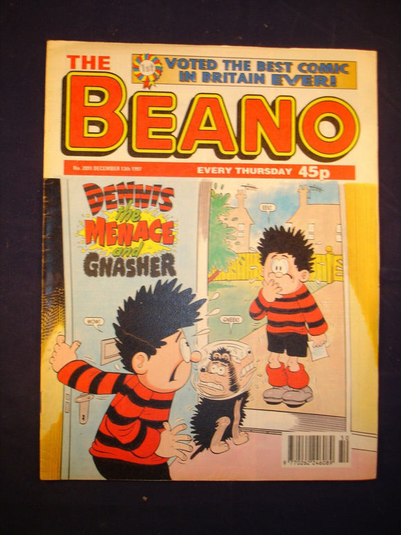 P - Beano Comic # 2891 - 13th December 1997  -