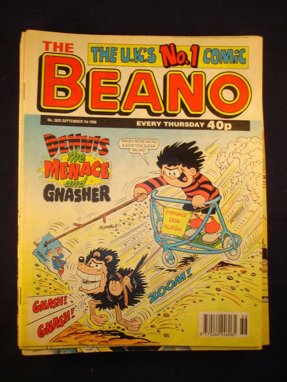 P - Beano Comic # 2825 - 7th September 1996  -