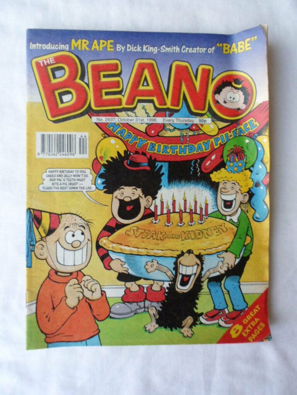 C - Beano Comic # 2937 - 31 October 1998