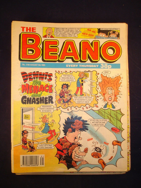 P - Beano Comic # 2768 - 5th August 1995  -