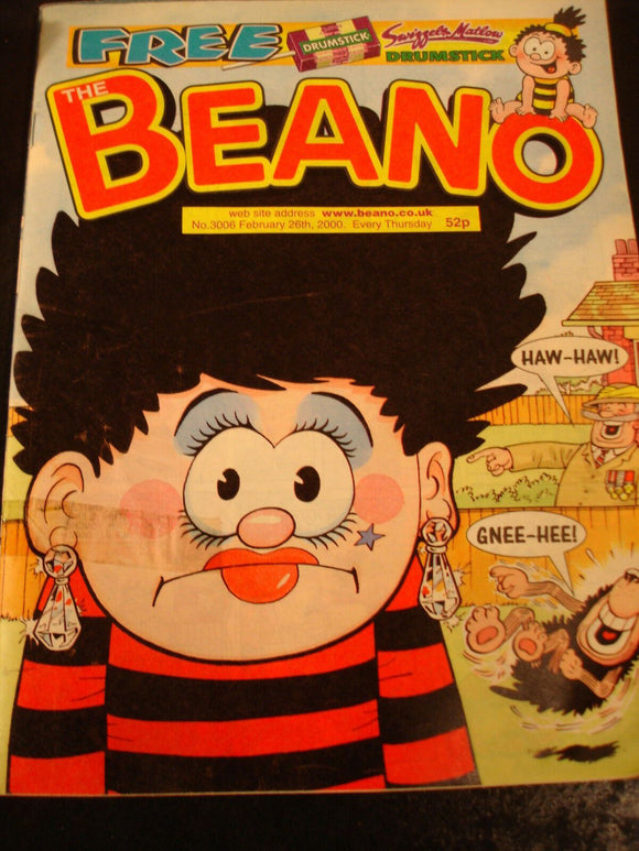 Beano Comic 3006 Feb 26 2000