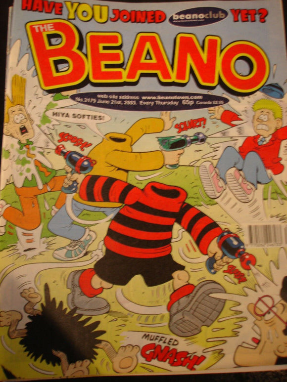 Beano Comic 3179 June 21 2003