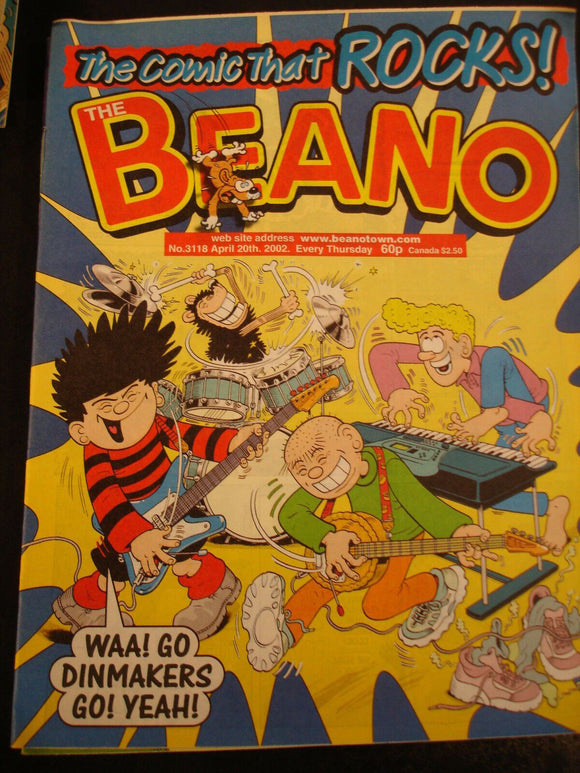 Beano Comic 3118 April 20 2002