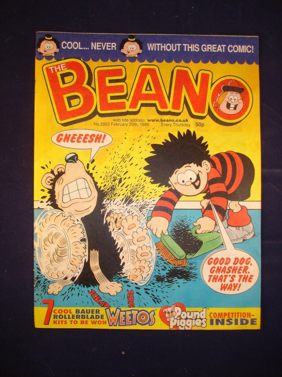 P - Beano Comic # 2953 - 20th February 1999  -