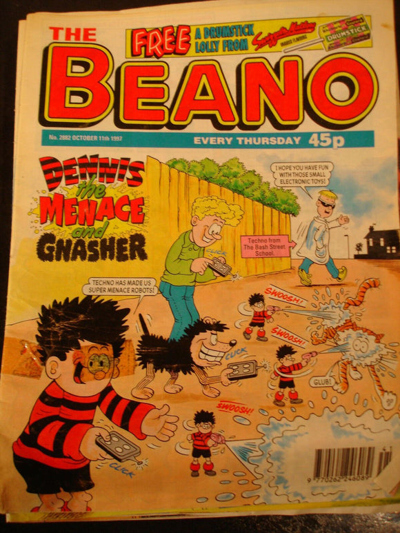 Beano Comic 2882 Oct 11th 1997