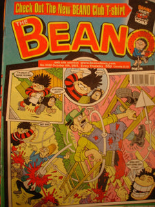 Beano Comic 3090 Oct 6th 2001