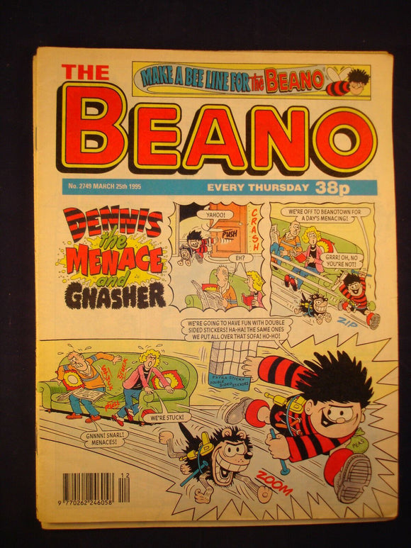 P - Beano Comic # 2749 - 25th March 1995