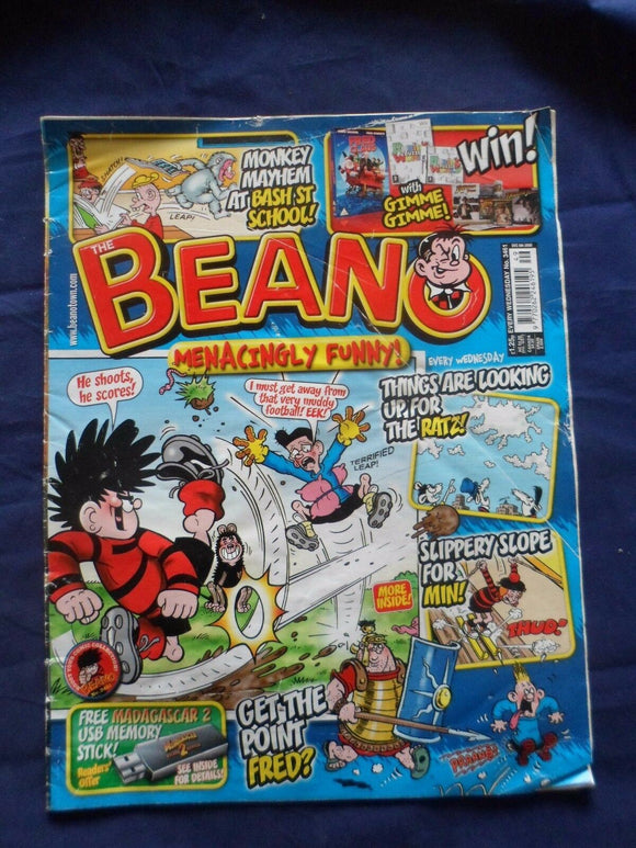 Beano Comic - 3461 - 6 December 2008