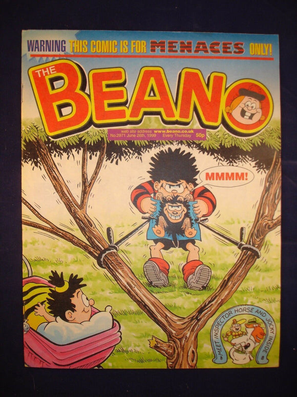 P - Beano Comic # 2971 - 26th June 1999  -