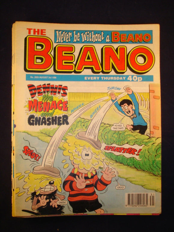 P - Beano Comic # 2810 - 3rd August 1996  -