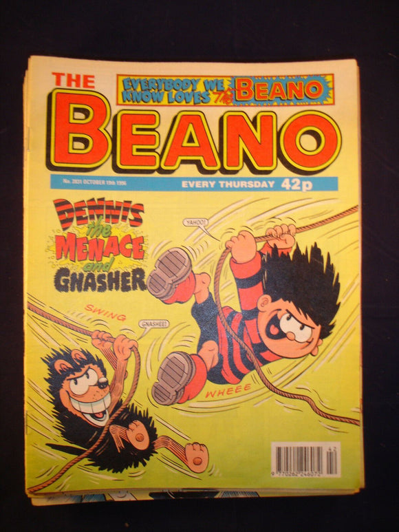 P - Beano Comic # 2831 - 19th October 1996  -