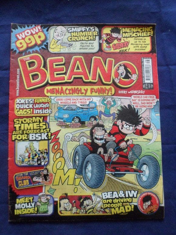 Beano Comic - 3450 - 20 September 2008