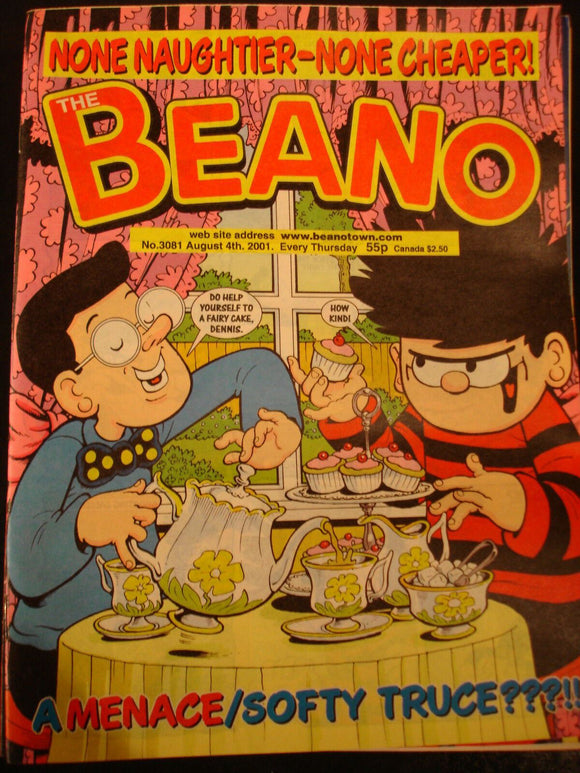 Beano Comic 3081 Aug 4th 2001