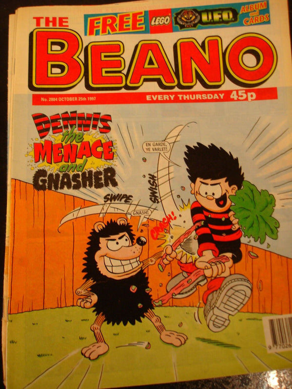 Beano Comic 2884 Oct 25th 1997