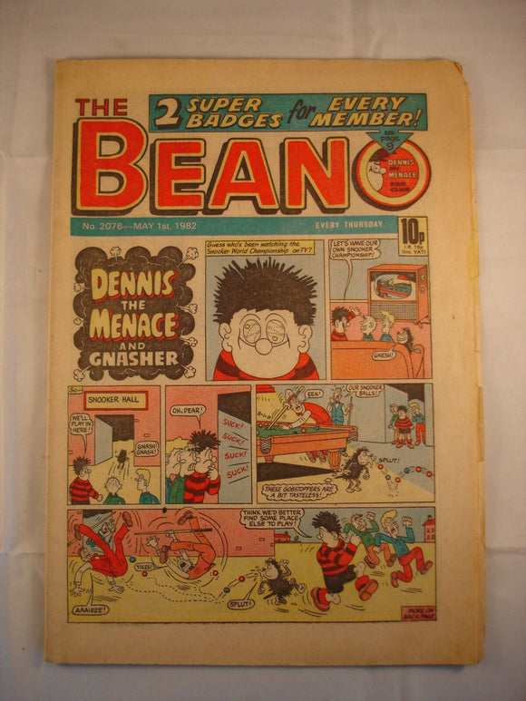 Beano Comic - 2076 - May 1 1982