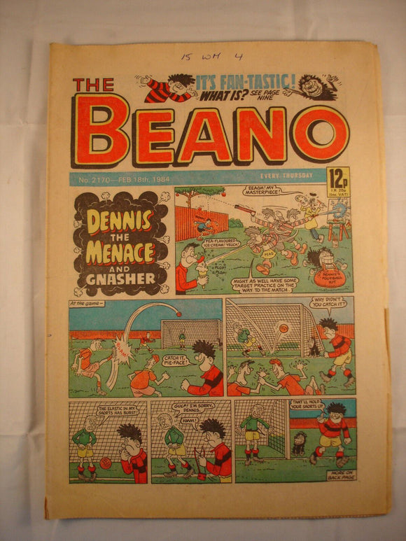 Beano Comic - 2170 - February 18th 1984