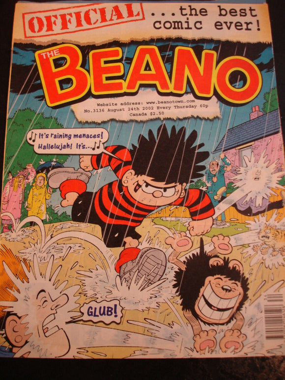 Beano Comic 3136 Aug 24 2002