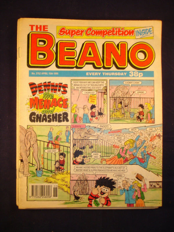 P - Beano Comic # 2752 - 15th April 1995  -