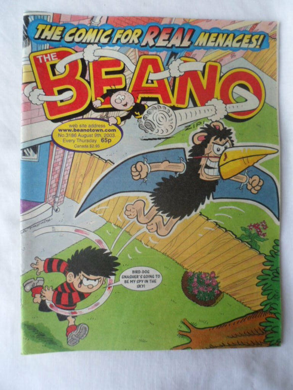 Beano British Comic - # 3186 - 9 August 2003