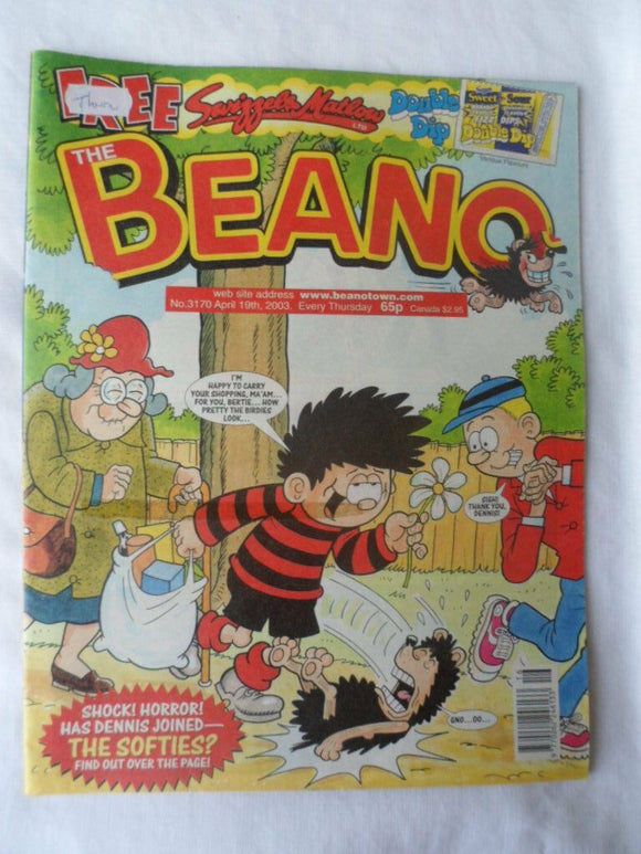 Beano British Comic - # 3170 - 19 April 2003