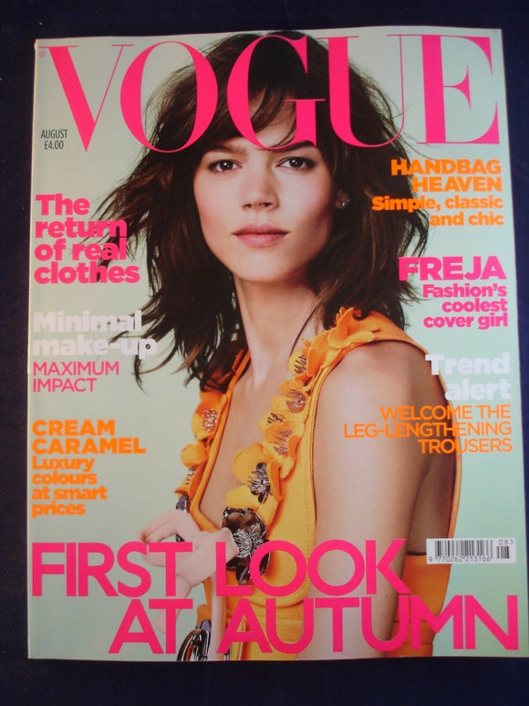 Vogue - August 2010 - Freja Erichsen