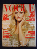 Vogue - November 2010 - Lara Stone