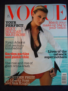 Vogue - July 2002 - Bridget Hall