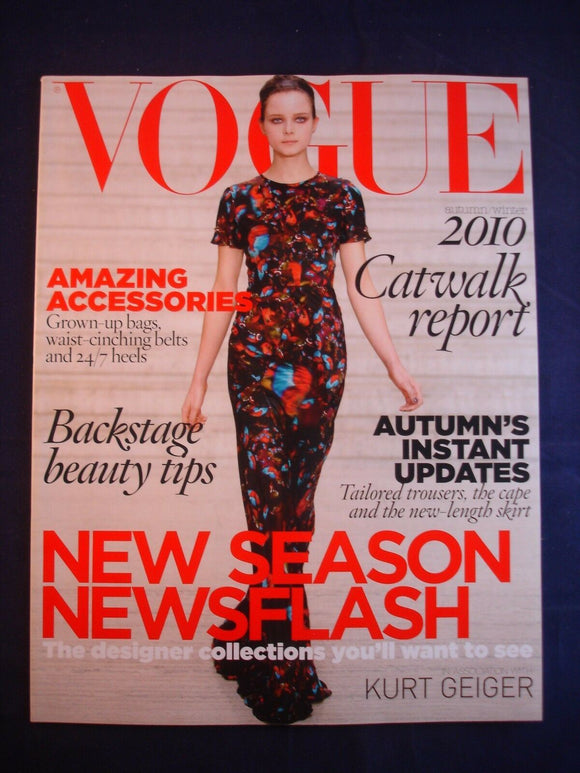 Vogue - Supplement - Catwalk report - Autumn/Winter 2010