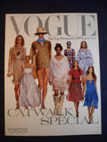 Vogue - Supplement - Catwalk Special  - Spring/Summer 2005