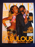 Vogue - October 2001 - Naomi Campbell - Puff Daddy