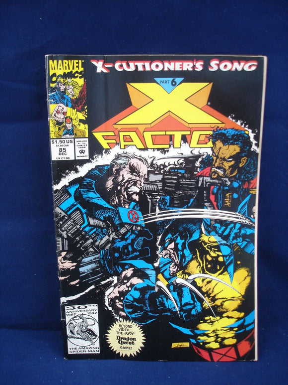 Marvel Comic - X Factor - 85 Dec 1992 - X-cutioner's song