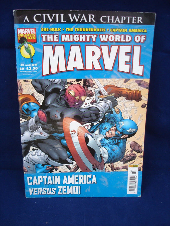 Marvel Comic - Mighty world of Marvel - # 80 - 15 April 2009 - Captain America