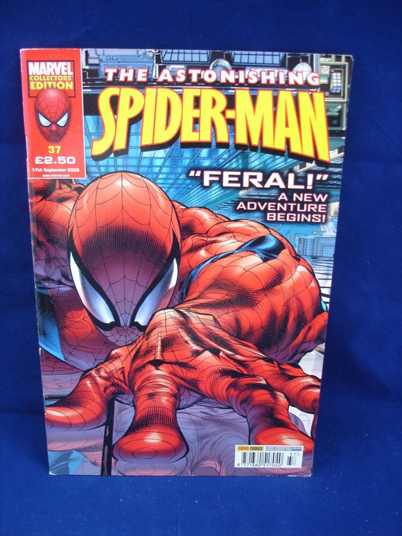 Marvel Comic - The astonishing Spider-man - 37 - 17th Sept 2008