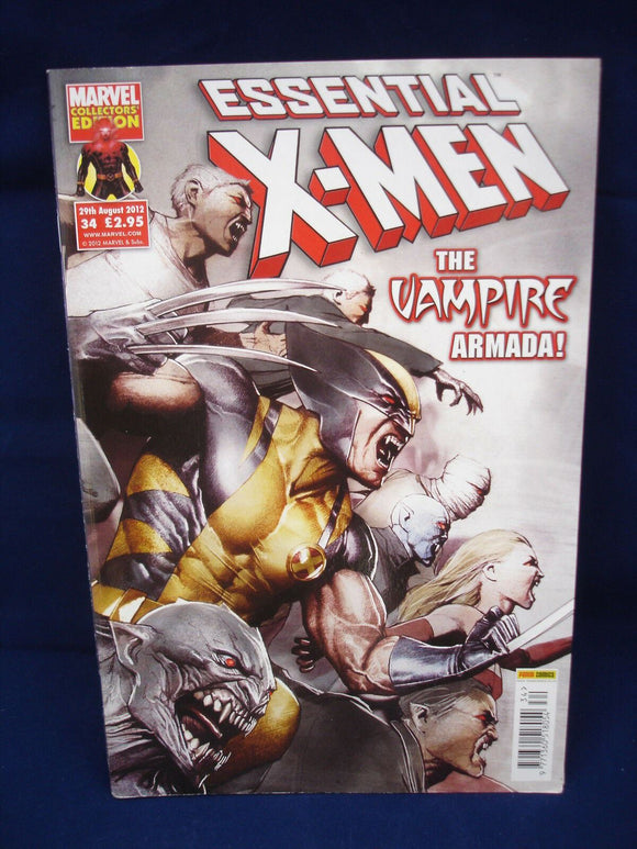 Marvel Comic - Essential X-Men - # 34 - 29th Aug 2012 - The Vampire Armada